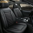 thumbnail image 6 of OTOEZ Car Seat Covers Universal Full Set 5 Seats Leather Front Back Cushion Pad Protector, 6 of 10
