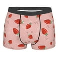 thumbnail image 5 of Uemuo Strawberry Pattern Men's Boxer Briefs,Trunk Anti-Chafing,Comfortable, Durable, and Stylish Underwear-Large, 5 of 9