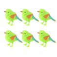 thumbnail image 1 of 6 uds chico juguete chirriando colorido pájaro gorrión adorno de Navidad Real canto sonidos decoración pájaro para Ho ZefeiWu 8390611294052, 1 of 1