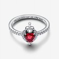 thumbnail image 4 of Pandora Anillo de Plata de Ley con la Reina Malvada de los Villanos de Disney, Talla 7, 4 of 4