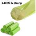 thumbnail image 3 of EIMELI  60 Counts Biodegradable Trash Bags 13 Gallon Compostable Trash Bags  Recycled Garbage Bags Unscented Wastebasket Liners for Kitchen Office, 3 of 7
