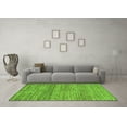 thumbnail image 3 of Ahgly Company Indoor Rectangle Abstract Green Modern Area Rugs, 7' x 9', 3 of 4