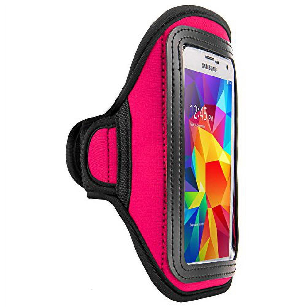 Vangoddy Waterproof,Adjustable Padded, Fitness Running Armband for Medium to Large Built Arms, fits Android / iPhone up to 5in