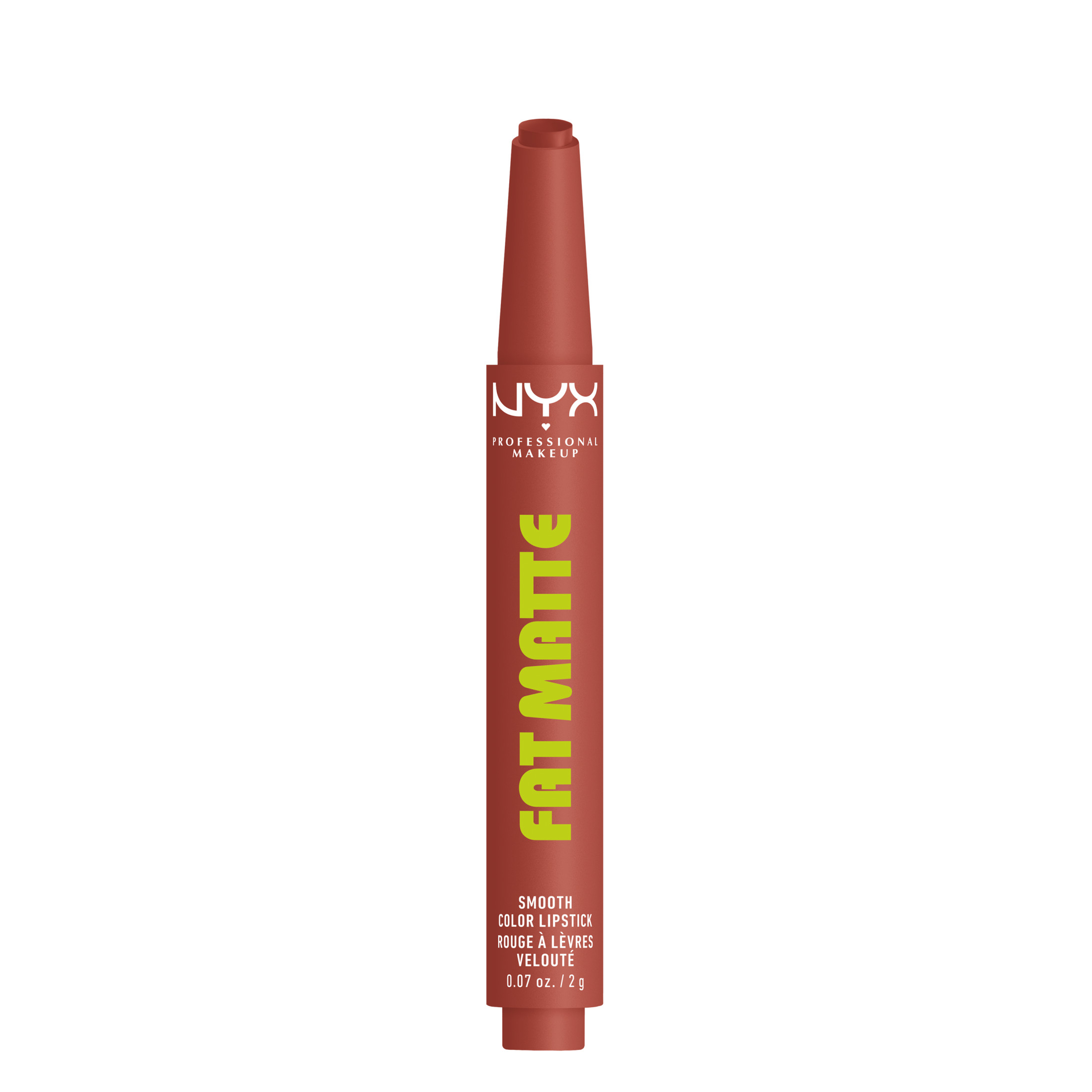 NYX Professional Makeup Fat Matte Lipstick, Rose Robe photo 1