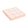 thumbnail image 3 of FVDPWYE Rings Holder Tray Anklet Earring Stud Holder for Countertop Desktop Showcase Beige, 3 of 9