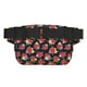 thumbnail image 3 of Balery Red Rose Flower Mochila Cinturón para Mujeres y Hombres, Bolsa de Cintura Impermeable de Doble Capa con Correa, 3 of 9