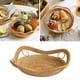 thumbnail image 3 of 2 Cestas de Mimbre Tejidas para Frutas, Bandejas Decorativas para Servir Aperitivos Apilables Baoblaze cestas de pan para servir, 3 of 8