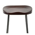 thumbnail image 3 of Heavenly Collection Tabouret de Comptoir en Noyer Foncé, 3 of 3