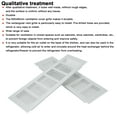 thumbnail image 4 of Air Vent Grille Aluminum Alloy Silver Rectangular Ventilation Grille Cover for Cabinet Closet RV Camper, 4 of 7