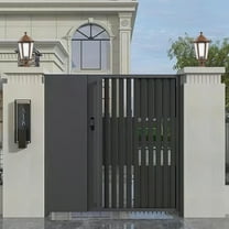 OUNONA Outdoor Lamp Post Light Pathway Lamp Waterproof Outdoor Fence Gate Pole Lighting Street Light For Garden House Doorway Yards Balconies