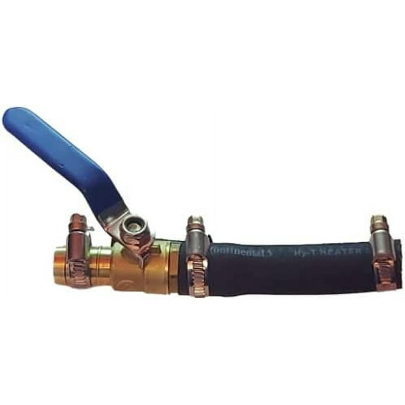 MUZZYS Ram A/C HACK KIT Fits Ram 2019-2025 1500 2500 3500 Trucks with Weak/Warm Air Conditioning from Factory, Heater Core Blend Door By-Pass Mod Fix, W/Clamps  Shut Off Valve, Gas & Diesel