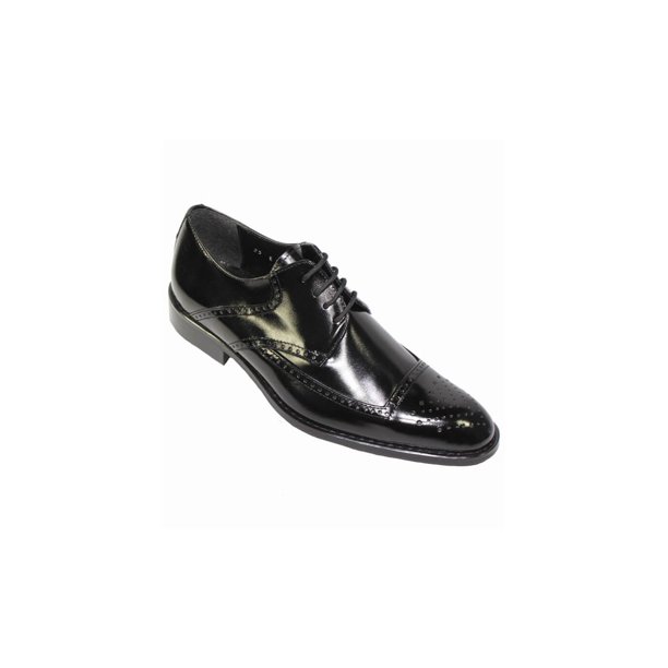 ZAPATOS DE VESTIR EVOLUCION HOMBRE CABALLERO NEGRO PIEL 62801 LEON 62801p