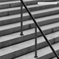 thumbnail image 4 of Stair Balusters Posts, 2X 38 Deck Railing Wrought Iron Handrail Post Kit for Indoor and Outdoor Family Homes, Lofts, Office Buildings, Decks Patio Railings, Fences (Black), 4 of 8
