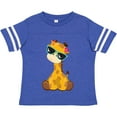 thumbnail image 3 of Inktastic Cute Giraffe, Giraffe with Sunglasses, Cute Animal Boys or Girls Toddler T-Shirt, 3 of 5