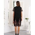 thumbnail image 4 of Ekouaer House Dresses for Women with Pockets Button Down Nightgowns Plus Size Moo Moos Mumu Dresses, 4 of 6