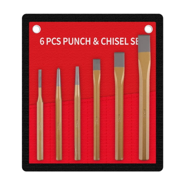 S SERENABLE 6 Pieces Center Punch Locator Set Hole Positioning Punch Tool for Hand Tools Punching