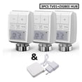 thumbnail image 1 of 3.0 Smart WIFI Thermostatic Radiator Valve Actuator TRV Programmable Temperature Controller ,Easy to Install, 1 of 7