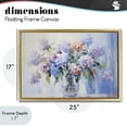 thumbnail image 4 of Stupell Industries French Country In Full Bloom Bouquet Gold Floating Frame Canvas Art, 25 x 17, by Creative Studio, 4 of 8