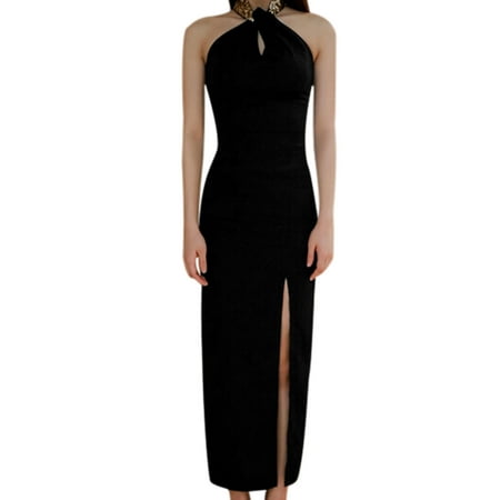 halter neck cut out