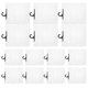 thumbnail image 1 of FOMIYES 25Ud Bolsas De Almacenaje Para Colgar En Casa O Viaje Con Y PVC Transparente, 1 of 6