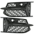 thumbnail image 2 of Grill Cover, Maximum Durability Fog Light,  ABS Rugged Simple Installation For A6 Sedan C8 2019-2020 A6 Avant C8 2019-2020, 2 of 8