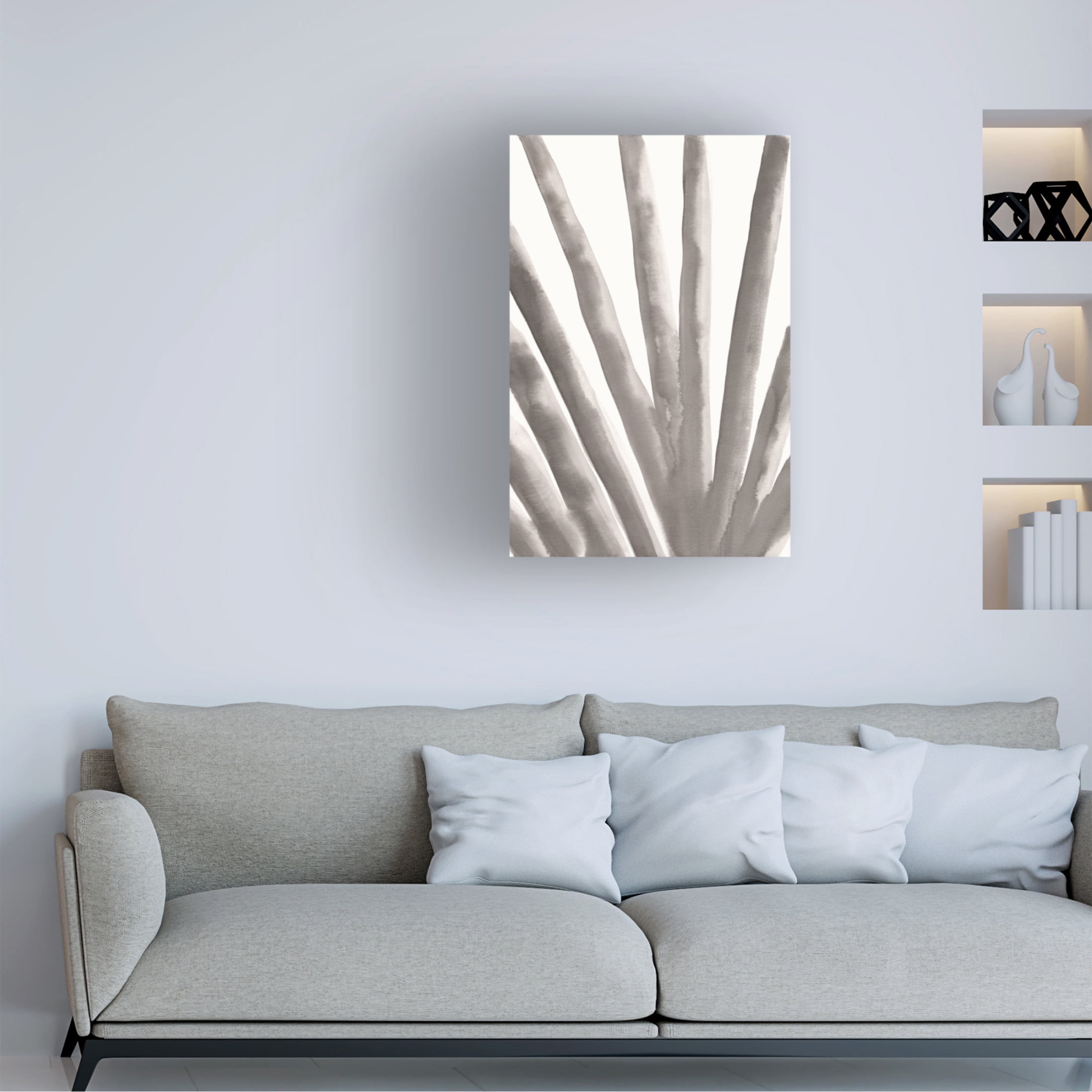 Canvas Wall Art - Pictufy Studio 'Aloe Vera' Wall Art for Living Room, Bedroom, or Office Décor by Trademark Fine Art - 16 x 24 Inches