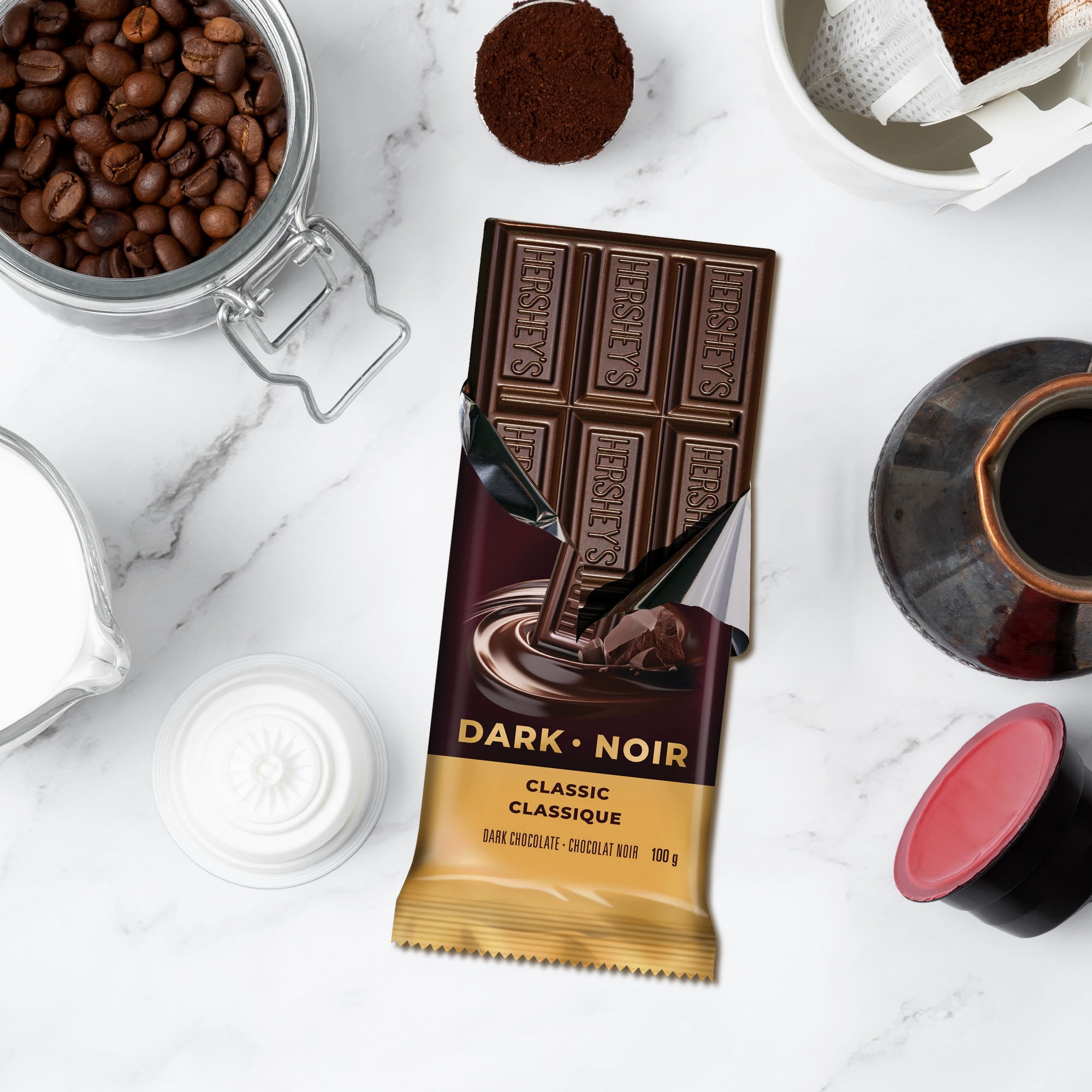 HERSHEY’S Noir classique 100 g HSY Noir classique