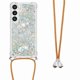 thumbnail image 1 of Funda FOXDOCK para Samsung Galaxy S25 con Cuerda Ajustable, Brillo Líquido, Protección Antigolpes y Lente – Ideal para Regalo, 1 of 6