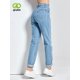 thumbnail image 2 of 2023 Pantalones Harem Vintage Jeans de cintura alta Mujer Boyfriends Jeans de Mujer Longitud completa Mom Jeans Cowboy Denim Pantalones Vaqueros Mujer Tan Jianjun unisex, 2 of 2