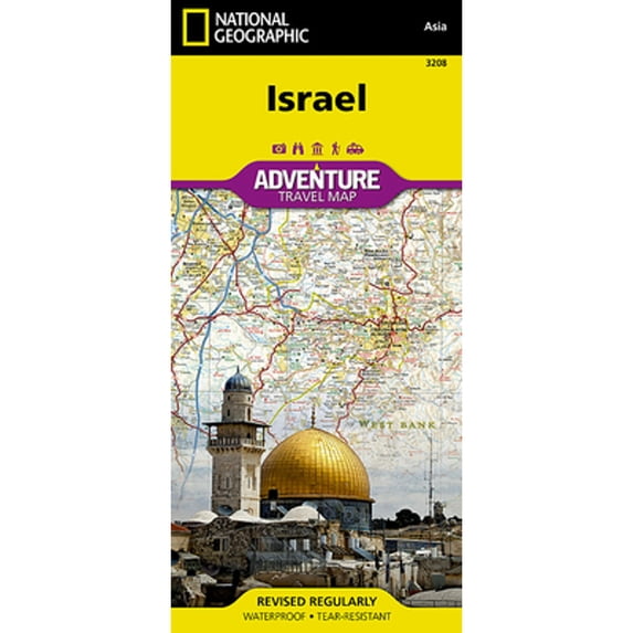 Pre-Owned Israel (Paperback) by National Geographic Maps