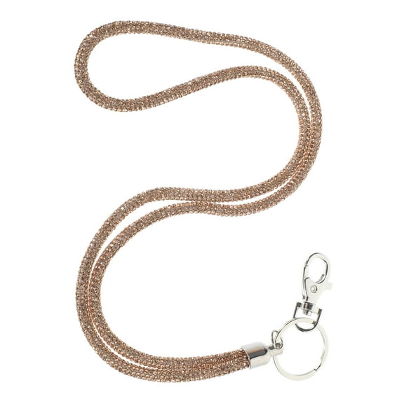 SEWCHICS Metal Keychain Neck Lanyard Badge Holder with Key for Keys and ID Cards 1 Piece