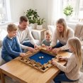thumbnail image 2 of Gymax Shut The Box Game for 2-4 Players 24 Inch Extra-Large Wooden Board w/10 Numbers, 2 of 10