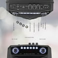 thumbnail image 4 of Pyle Multi Purpose 600 Watt Bluetooth Boombox Speaker System w/ LED Lights, 4 of 7