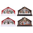 thumbnail image 5 of Gibobby Casa de Navidad Pesebre Casa de nieve Decoración de noche Decoración del Accesorios Regalo de Navidad(B), 5 of 5