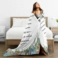 thumbnail image 5 of Wijzvio Happy 95th Birthday Throw Blanket Soft Fuzzy Fleece Blanket For Couch Bed Living Room Decoration 80"X60", 5 of 9