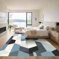 thumbnail image 3 of ODIKA 6'x9' Machine Washable Non-Slip Area Rug, Geometric Gray High Traffic Rug, Gray, 1048621, 3 of 7