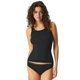 thumbnail image 2 of SCHIESSER Tops para mujer, pack de 4 - 4Pack Tops de tirantes, camiseta interior, algodón elástico, liso Negro M (Medium), 2 of 5