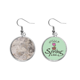 thumbnail image 1 of Textura de pared de piedra de superficie luz crujidos Colgante decorativo temporada pendientes de primavera joyas Unbranded M, 1 of 3