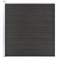 thumbnail image 1 of vidaXL Garden Fence WPC 175x186 cm Grey, 1 of 5