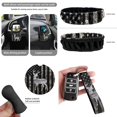 thumbnail image 6 of KUIFORTI American Flag Deer Car Seat Covers Set 15 Pcs Car Accessories Full Set for Women Men Easy Installation Wear-Resistant Fit Most Car, Truck, Suv, or Van, 6 of 7