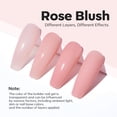 thumbnail image 3 of Base de goma rosa rubor rosa Gel Builder Nail Modelones 8 en 1, 3 of 9