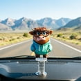 thumbnail image 4 of Cool Bobblehead Eye Catching Bull 2D Desktop Ornament For Vehicle Decoration, 4 of 7