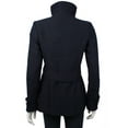 thumbnail image 7 of Jessica Simpson Womens Wool Blend Textured Pea Coat, 7 of 7