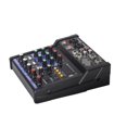 thumbnail image 3 of RU-4T Professional Sound Au--dio USB Mixer 4 Channel 48V Phantom Power Reverbration Mixing Console Player USB Music For DJ ,Reduced Noise, 3 of 6