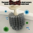 thumbnail image 5 of Bathroom Cleaning Brush, Toilet Brush with Stand, Bell-Shaped Design, Odor-Proof Base, Ergonomic Handle for Easy, Splash-Free Cleaning, 5 of 6