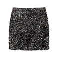 thumbnail image 4 of RMGVDSD Girls Sequin Skirt Fashionable High Waisted Sparkling Glitter Party Mini Skirts Carnival Party Casual Wear Cute Birthday Outfit 9-10 Years, 4 of 5