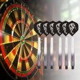 thumbnail image 1 of Juego de 6 varillas para dardos, alas de dardos, plumas y varillas para dardos, juego de lanzamiento de dardos, plumas para dardos, varillas para dardos para entrenamiento en interiores y exteriores, 1 of 9