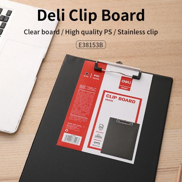 Backworld Deli Folder Single Page Board Clip 32 22 6 1 5cm Can Hold At Least 50 Sheets Of Paper Pp Paint Walmart Com Walmart Com