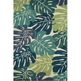 thumbnail image 1 of Couristan 35341521056080T 5 ft. 6 in. x 8 ft. Covington Monstera Rug, Cream & Multi, 1 of 3