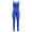 Blue, variant on Aueoeo Formal Jumpsuits for Women, Women's One Piece Bodycon Jumpsuit Tank Romper Spandex Bodysuit Ribbed Catsuit for Workout, Sleeveless Shapewear